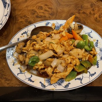 Golden China - My teriyaki chicken with bell peppers and onions. - Chinese Near Me - Gadsden, Alabama Golden China - My teriyaki chicken with bell peppers and onions. - Chinese Near Me - Gadsden, Alabama
