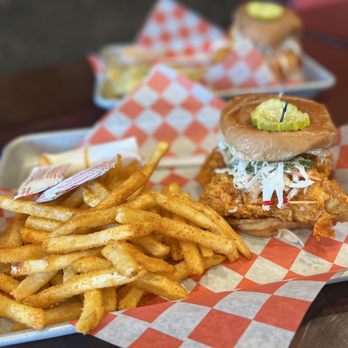 Underdog Hot Chicken - Combo #1 w/ Cajun Fries - Chicken Wings Near Me - Boston, Massachusetts Underdog Hot Chicken - Combo #1 w/ Cajun Fries - Chicken Wings Near Me - Boston, Massachusetts