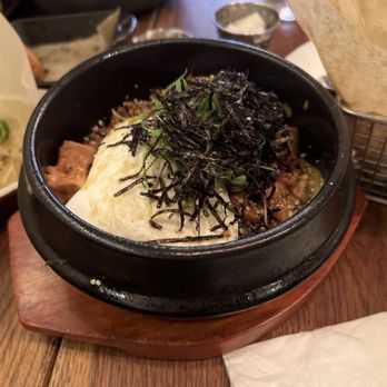 Barn Joo 35 - Hotstone Tofu & Mushroom - Korean Near Me - New York, New York Barn Joo 35 - Hotstone Tofu & Mushroom - Korean Near Me - New York, New York