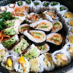 The vegetable party tray! The vegetable party tray!