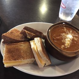 Grilled Cheese and Tomato Soup