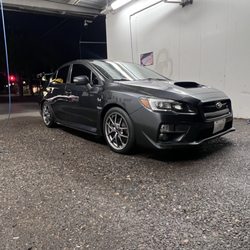 National Pride Self Serve Car Wash - Subaru WRX STI post wash.