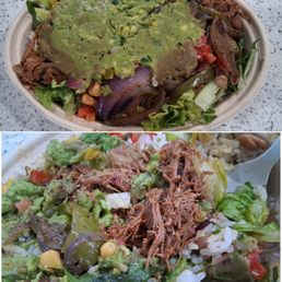Shredded Beef Baja Bowl