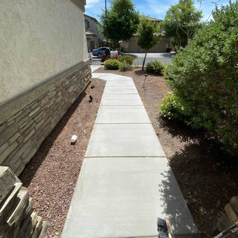AZ Power Wash Pros - The entire approach to the house is a night and day difference. - Window Washing Near Me - Phoenix, Arizona