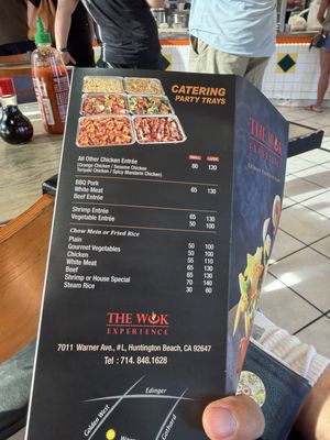 Menu photo 3 The Wok Experience Huntington Beach, CA Menu photo 3 The Wok Experience Huntington Beach, CA