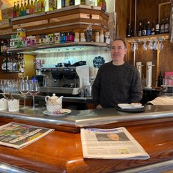 Can Tonet - Manager at the bar, very nice conversing with him.