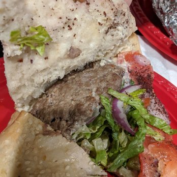 Al-Demashqy - Insides of kabab wrap - Food Trucks Near Me - Austin, Texas