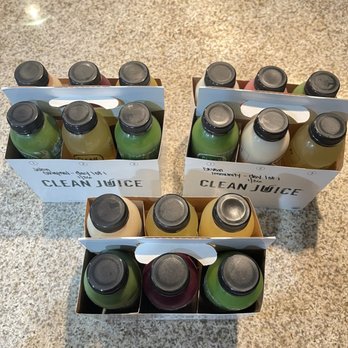 Clean Juice - All three cleanses - Juice Bars & Smoothies Near Me - Anthem, Arizona