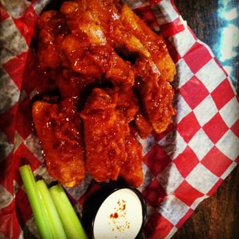 What Cheer Tavern - Bacon Chicken Wings... Need I say more? - Bars Near Me - Providence, Rhode Island