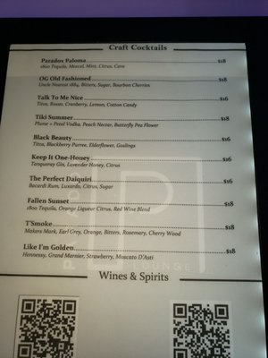 Menu photo 2 Paradox Lounge Indianapolis, IN Menu photo 2 Paradox Lounge Indianapolis, IN