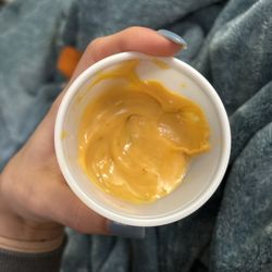 Taco John's - Solid, cold cheese.