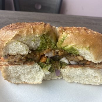 The Cake Korner - Dabeli, a soft bun filled with potatoes, peanuts, chutney, onions.. yummm - Bakeries Near Me - Artesia, California The Cake Korner - Dabeli, a soft bun filled with potatoes, peanuts, chutney, onions.. yummm - Bakeries Near Me - Artesia, California