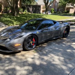 R&R Auto Wash & Wax - 458 exterior detail.