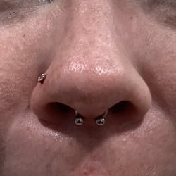 Alchemy Ink Tattoos & Piercing - Septum and Nostril Piercing