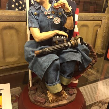 General Patton Memorial Museum - 07.13.17 she represents the women who worked in factories and shipyards during WWII, many of whom produced munitions and war supplies - Museums Near Me - Indio, California