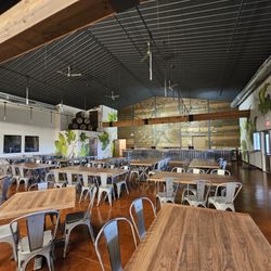 Bailey's Run Vineyard & Winery - Event space between the winery and whiskey rooms.