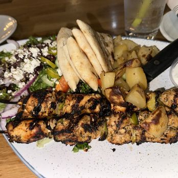 Taverna Modern Mediterranean - Souvlaki with Chicken - Greek Near Me - Flagstaff, Arizona Taverna Modern Mediterranean - Souvlaki with Chicken - Greek Near Me - Flagstaff, Arizona