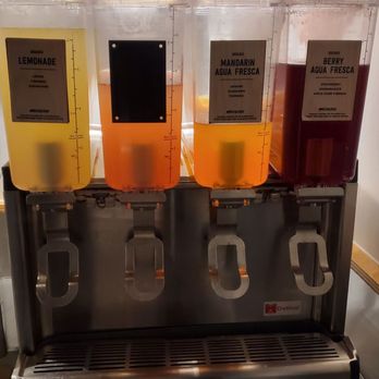 Chipotle Mexican Grill - a row of juices - Mexican Near Me - Chicago, Illinois