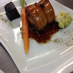 Les Peyrières Restaurant - Carré de cochon de lait