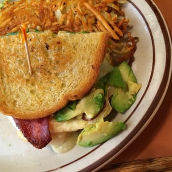 Coral Cafe - Power Sandwich egg whites, spinach, avocados, tomatoes & turkey bacon. - American Near Me - Burbank, California Coral Cafe - Power Sandwich egg whites, spinach, avocados, tomatoes & turkey bacon. - American Near Me - Burbank, California