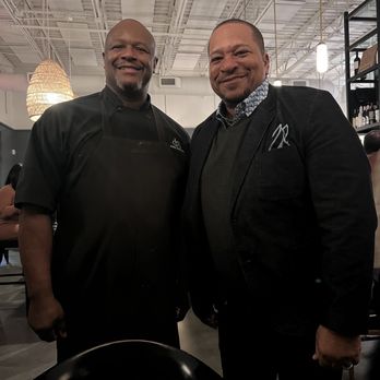 Oak House - Chef Oliver and I! A great guy that loves his passion! - New American Near Me - Birmingham, Alabama Oak House - Chef Oliver and I! A great guy that loves his passion! - New American Near Me - Birmingham, Alabama
