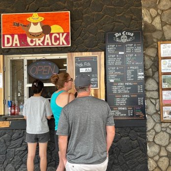 Da Crack Mexican Grinds - The window where you place an order. - Mexican Near Me - Koloa, Hawaii Da Crack Mexican Grinds - The window where you place an order. - Mexican Near Me - Koloa, Hawaii