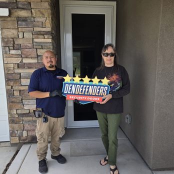 Den Defenders Security Doors - Juan did a great job installing our new security door. It's so great to have an extra layer of security for our den! - Chimney Sweeps Near Me - Sacramento, California