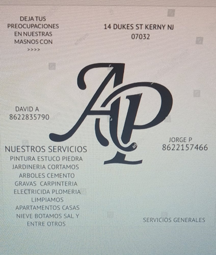 Slide of AP Servicios Generales