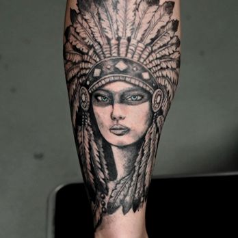 Phoebus Tattoos - indian warrior princess tattoo by Fred Saint Petersburg FL tattoo artist Phoebus - Tattoo Near Me - Saint Petersburg, Florida Phoebus Tattoos - indian warrior princess tattoo by Fred Saint Petersburg FL tattoo artist Phoebus - Tattoo Near Me - Saint Petersburg, Florida
