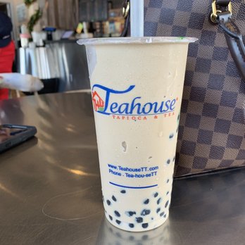 The Teahouse Tapioca & Tea - Vanilla cappuccino with tapioca - Coffee & Tea Near Me - Houston, Texas The Teahouse Tapioca & Tea - Vanilla cappuccino with tapioca - Coffee & Tea Near Me - Houston, Texas