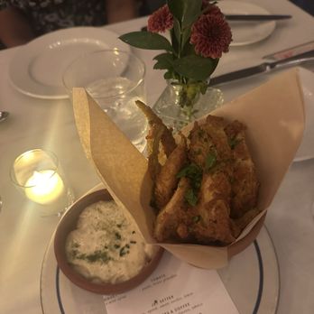 Angele Restaurant & Bar - Fried Artichoke Hearts - French Near Me - Napa, California