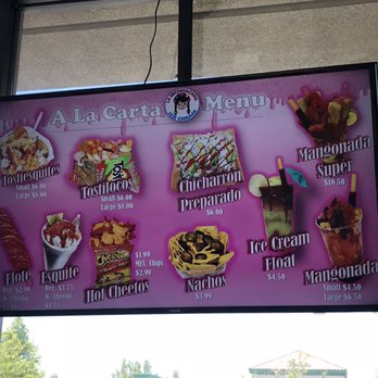 La Michoacana Super - Menu 2 - Ice Cream & Frozen Yogurt Near Me - Lancaster, California