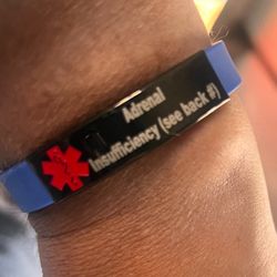 Raleigh Oaks RV Resort And Cottages - EMS alert bracelet- I'm disabled through my PD.