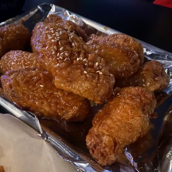 Chon Dak - Soy Garlic Chicken Wings - Bars Near Me - Gardena, California