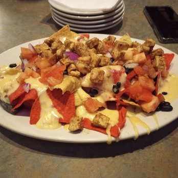 Reel Cafe - Chicken nachos- these were really good - American Near Me - Wilmington, North Carolina