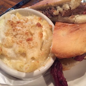 Brick & Tin - Mac & Cheese with Brisket Panini - Salad Near Me - Birmingham, Alabama