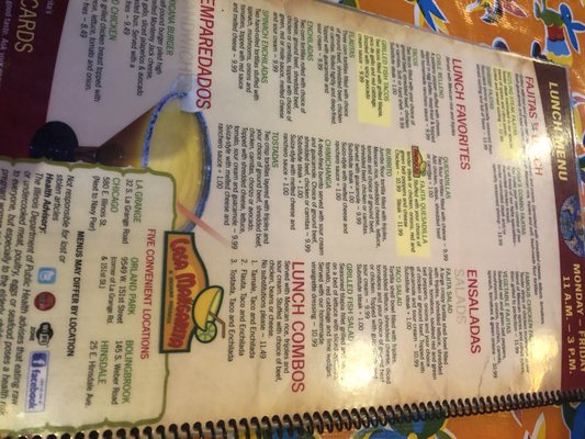 Menu photo 6 Casa Margarita Bolingbrook, IL Menu photo 6 Casa Margarita Bolingbrook, IL