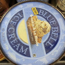Albertsons - Blue Bell Ice Cream. The best store-bought ice cream on the entire planet. New flavor: Brookie A La Mode.