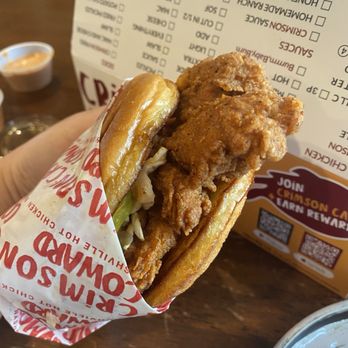 Crimson Coward - Crimson sandwich - Chicken Shop Near Me - Redmond, Washington Crimson Coward - Crimson sandwich - Chicken Shop Near Me - Redmond, Washington