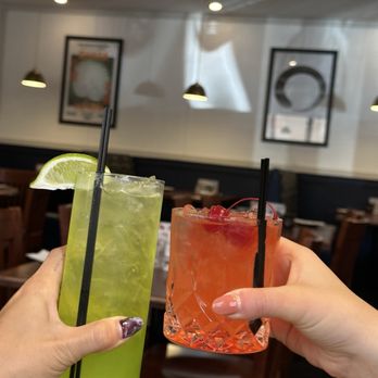 Sushi Tomo - Midori Sour, Cherry Blossom Margarita - Japanese Near Me - Pittsburgh, Pennsylvania