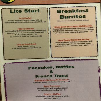 Oscar's Cafe - Menu - Mexican Near Me - Springdale, Utah