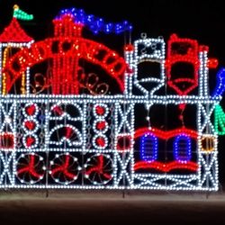 Midwest City Holiday Lights Spectacular - Perfect way to end our magical Christmas night!