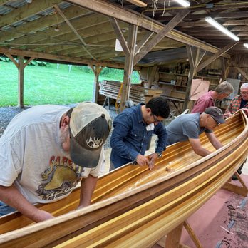 Newfound Woodworks - 2025 Strip-built canoe building class at the WoodenBoat School taught by Rose & Alan of Newfound Woodworks - Boat Dealers Near Me - Bristol, New Hampshire Newfound Woodworks - 2025 Strip-built canoe building class at the WoodenBoat School taught by Rose & Alan of Newfound Woodworks - Boat Dealers Near Me - Bristol, New Hampshire