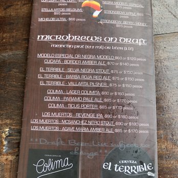 Murphy's Irish Pub - Beers - Irish Pub Near Me - Puerto Vallarta, JAL