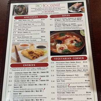 Pho Noodleville - Menu - Vietnamese Near Me - Greenville, South Carolina Pho Noodleville - Menu - Vietnamese Near Me - Greenville, South Carolina