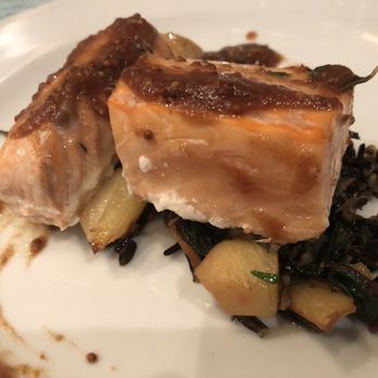 Cook - Roasted salmon, parsnips, wild rice, chard apple mustard - Cooking Schools Near Me - Philadelphia, Pennsylvania