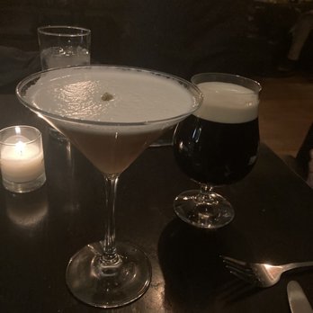 Heritage Tavern - Pear Gin Rug and Peanut Butter Porter - New American Near Me - Madison, Wisconsin