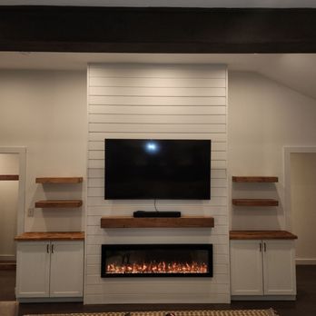 New Village Contracting - Living room cabinet installation - General Contractors Near Me New Village Contracting - Living room cabinet installation - General Contractors Near Me