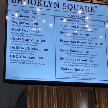 Brooklyn Square - Pizza Near Me - Downey, California
