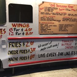 Tacos R Us - Menu